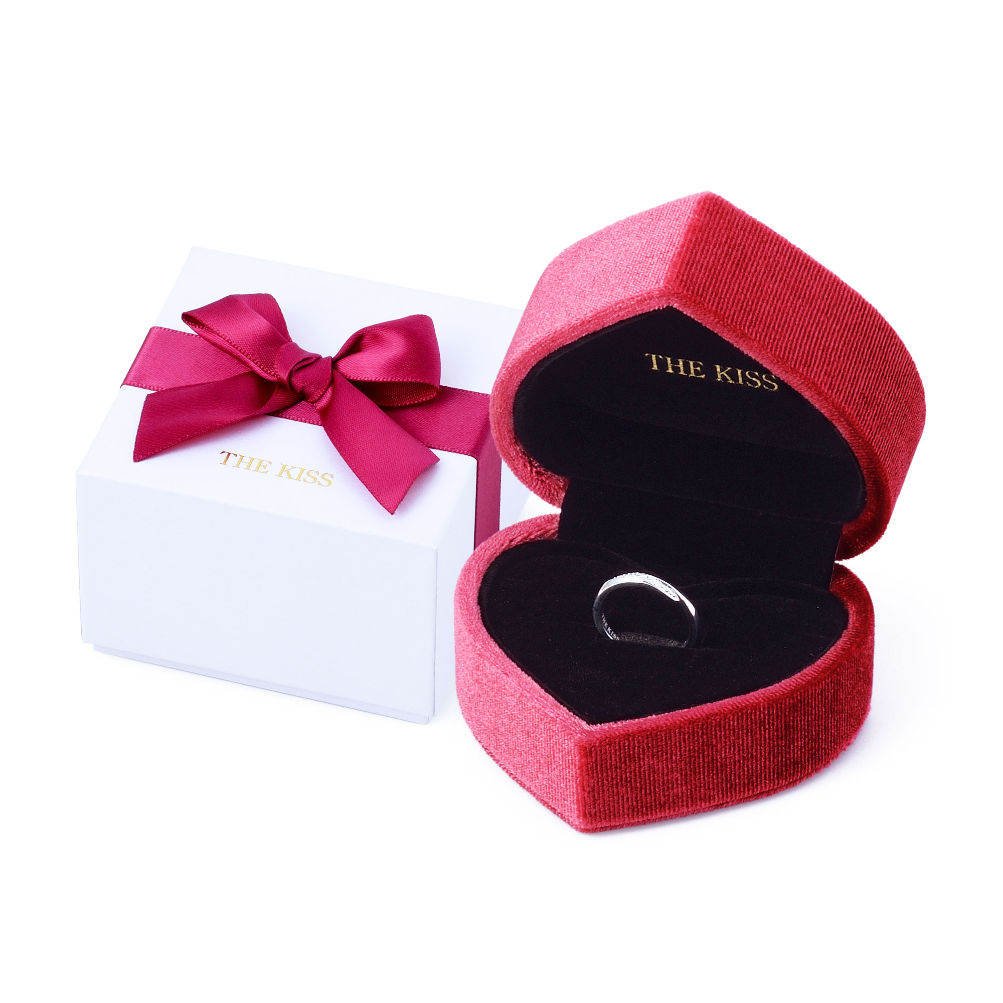 【Christmas Collection 2025】数量限定ピンク ハート ジュエリーボックス