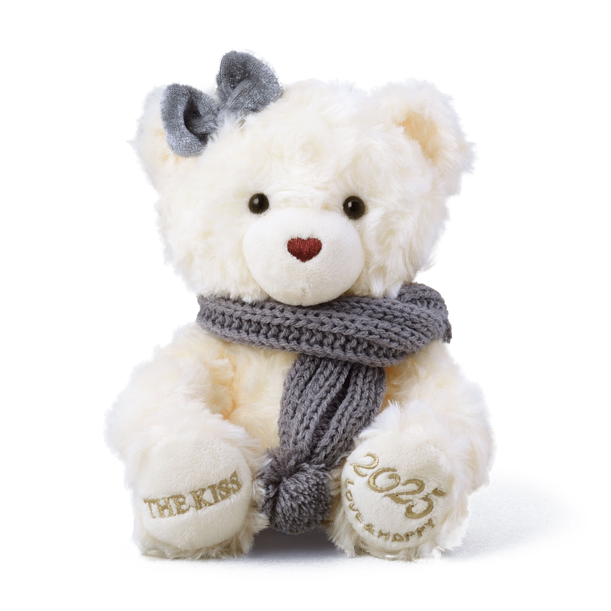 【Christmas Collection 2025】2025年号入りVer.THE KISSオリジナルベア LOVE&HAPPY