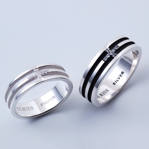 シルバー リング SR1814BK-CB