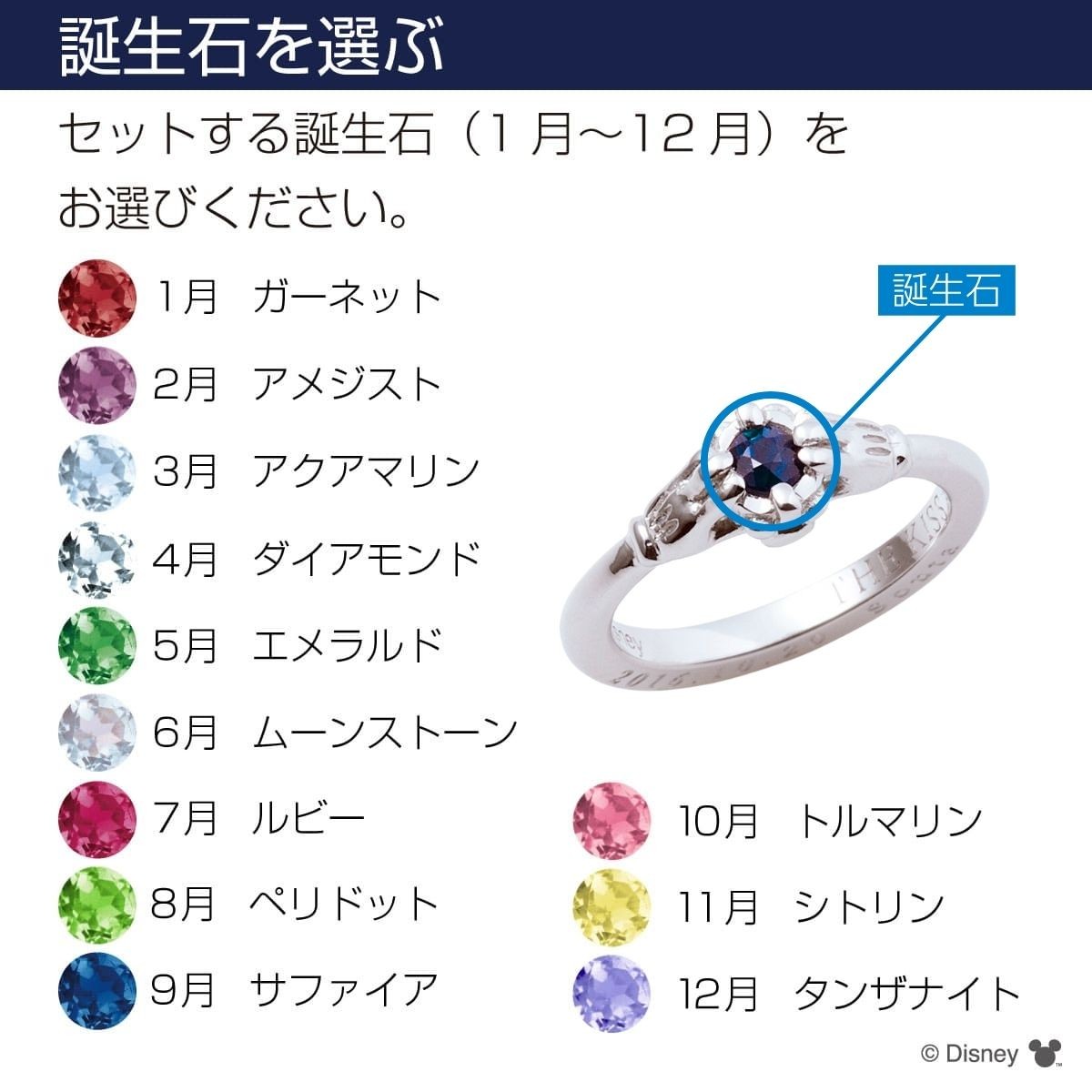 ディズニー 隠れミッキー / シルバー …