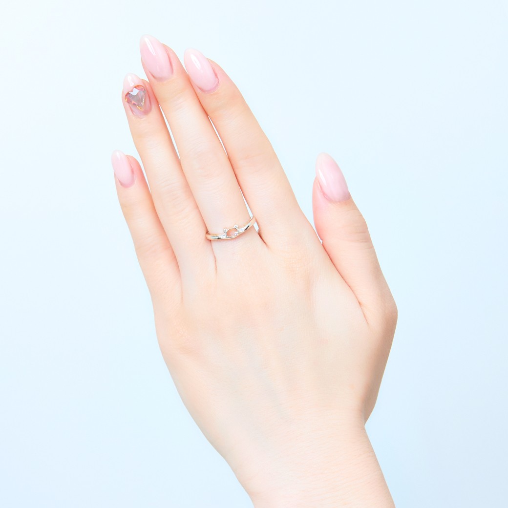 コリラックマ フェイスシルエットリング …