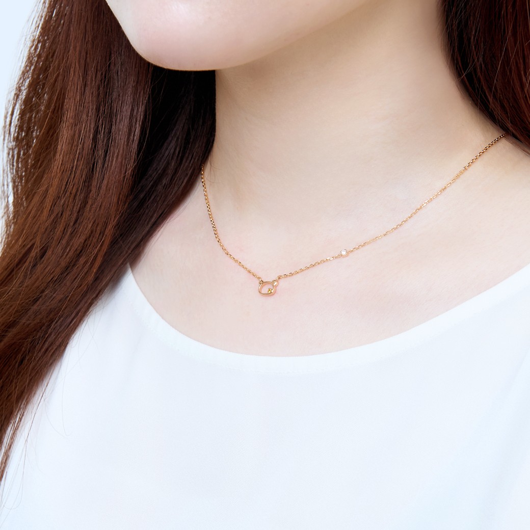 リラックマ フェイスシルエットネックレス…