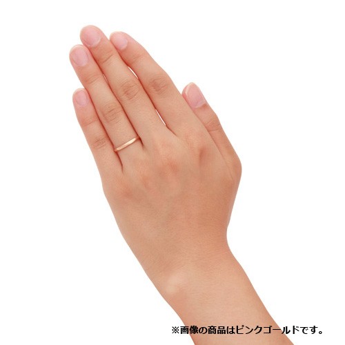 イエローゴールド マリッジリング K-R…