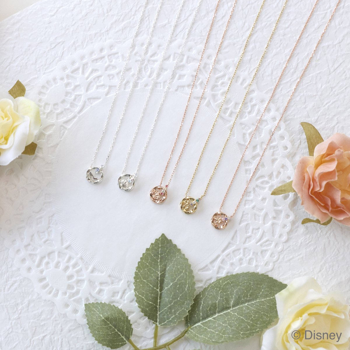 ディズニープリンセス ジャスミン / シルバー ネックレス DI-SN544CZ