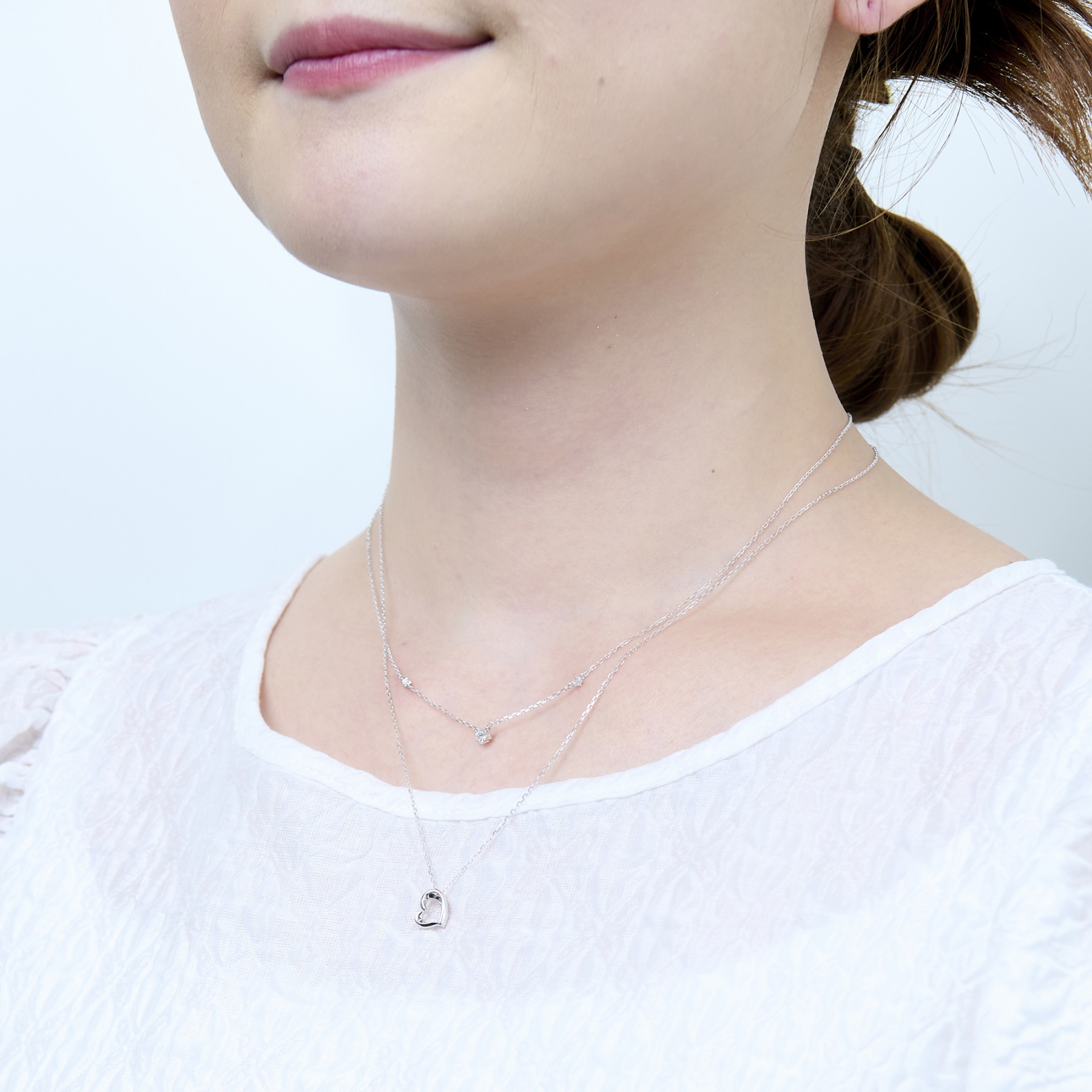 シルバーネックレス SPD1041CZ