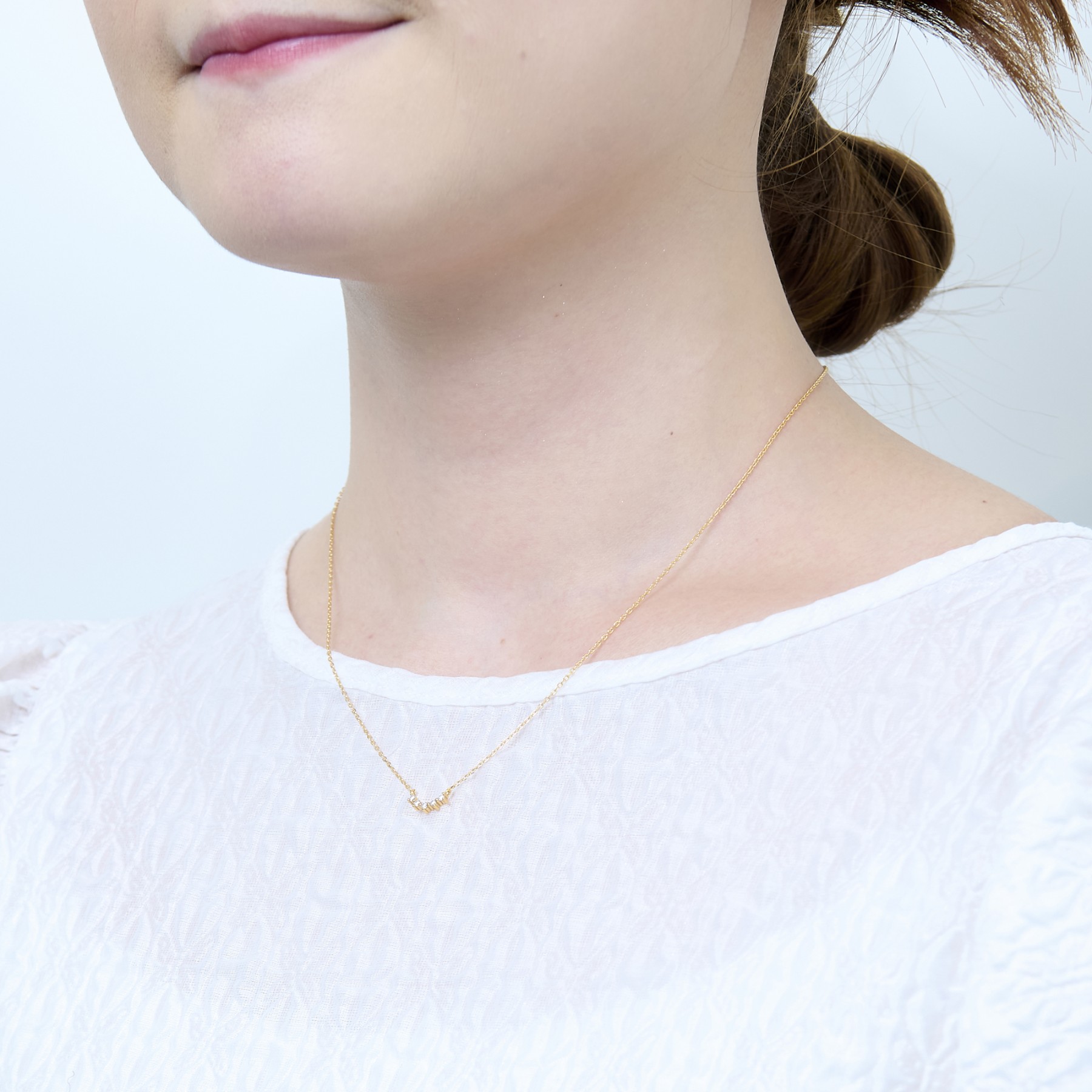 シルバーネックレス SPD1042CZ