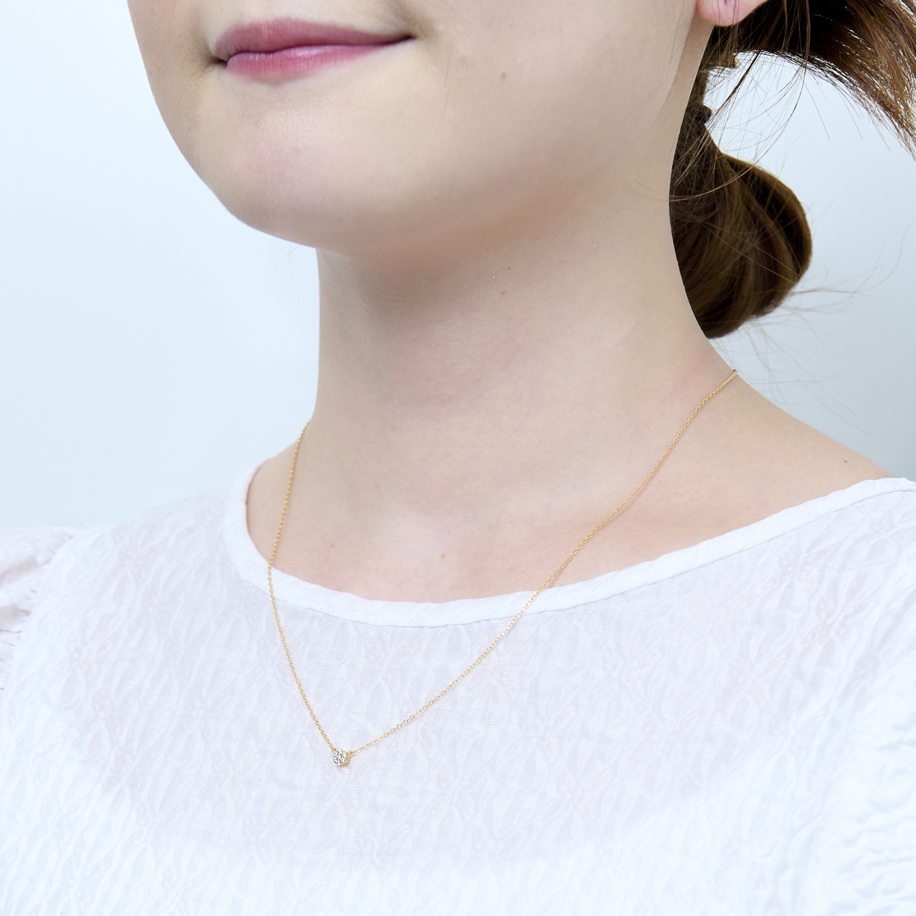 シルバーネックレス SPD1042CZ