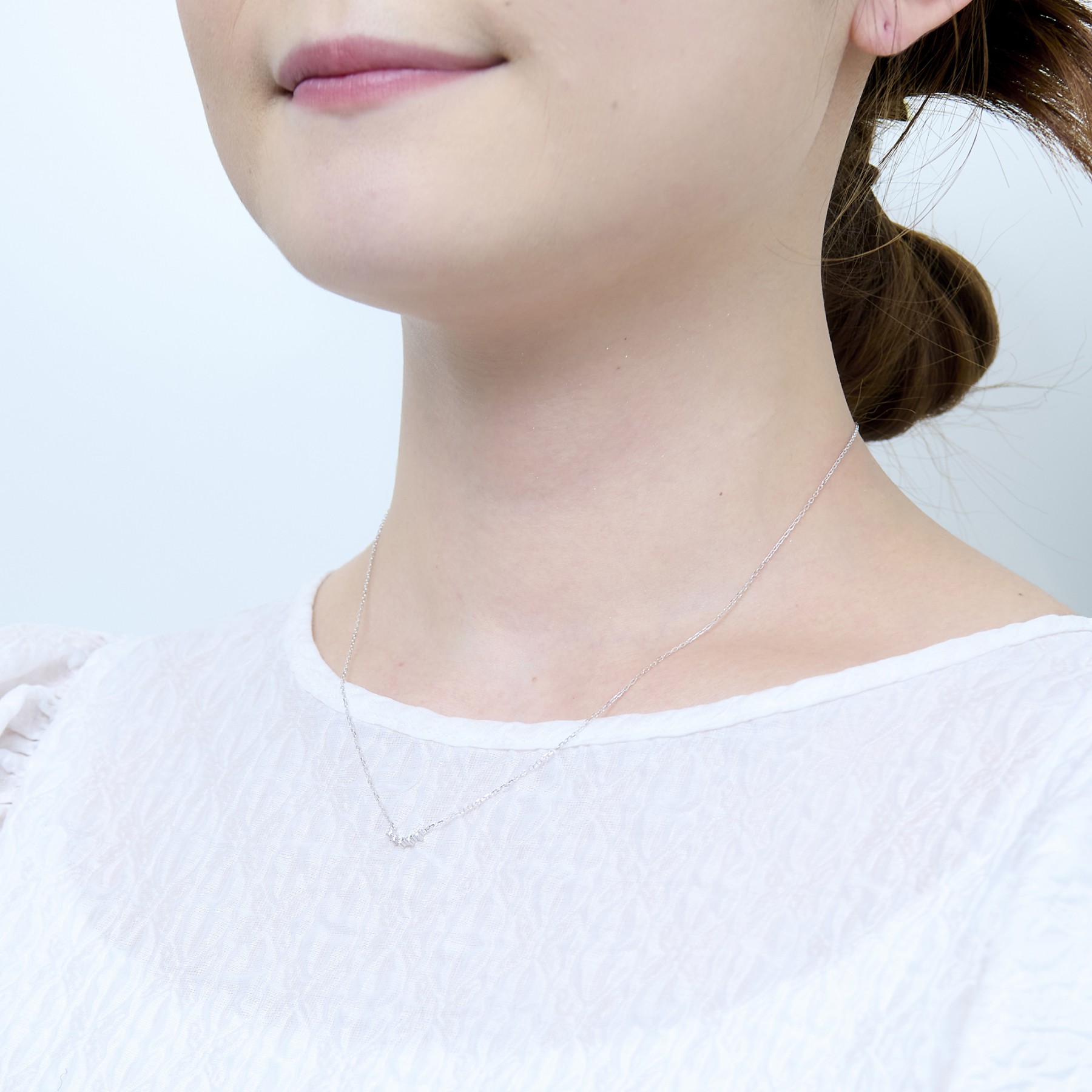 シルバーネックレス SPD1043CZ