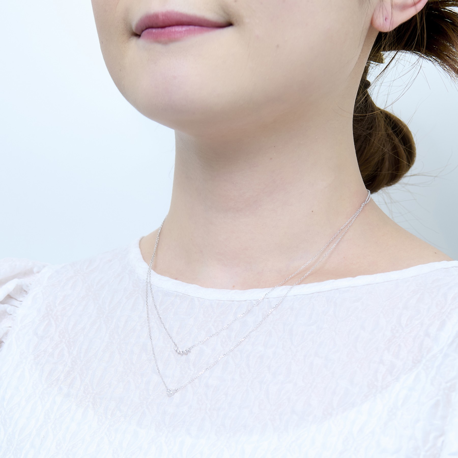 シルバーネックレス SPD1043CZ