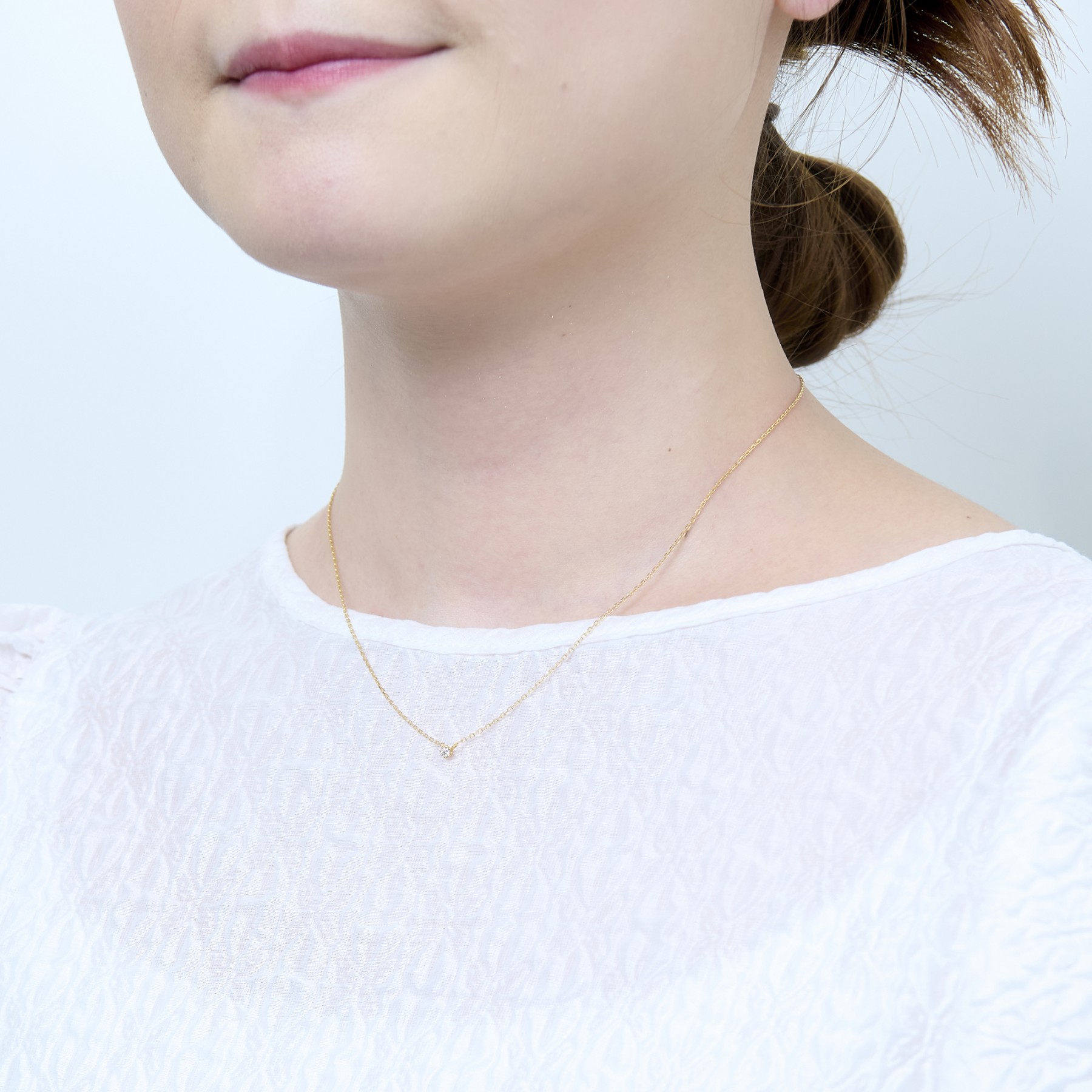 シルバーネックレス SPD1044CZ