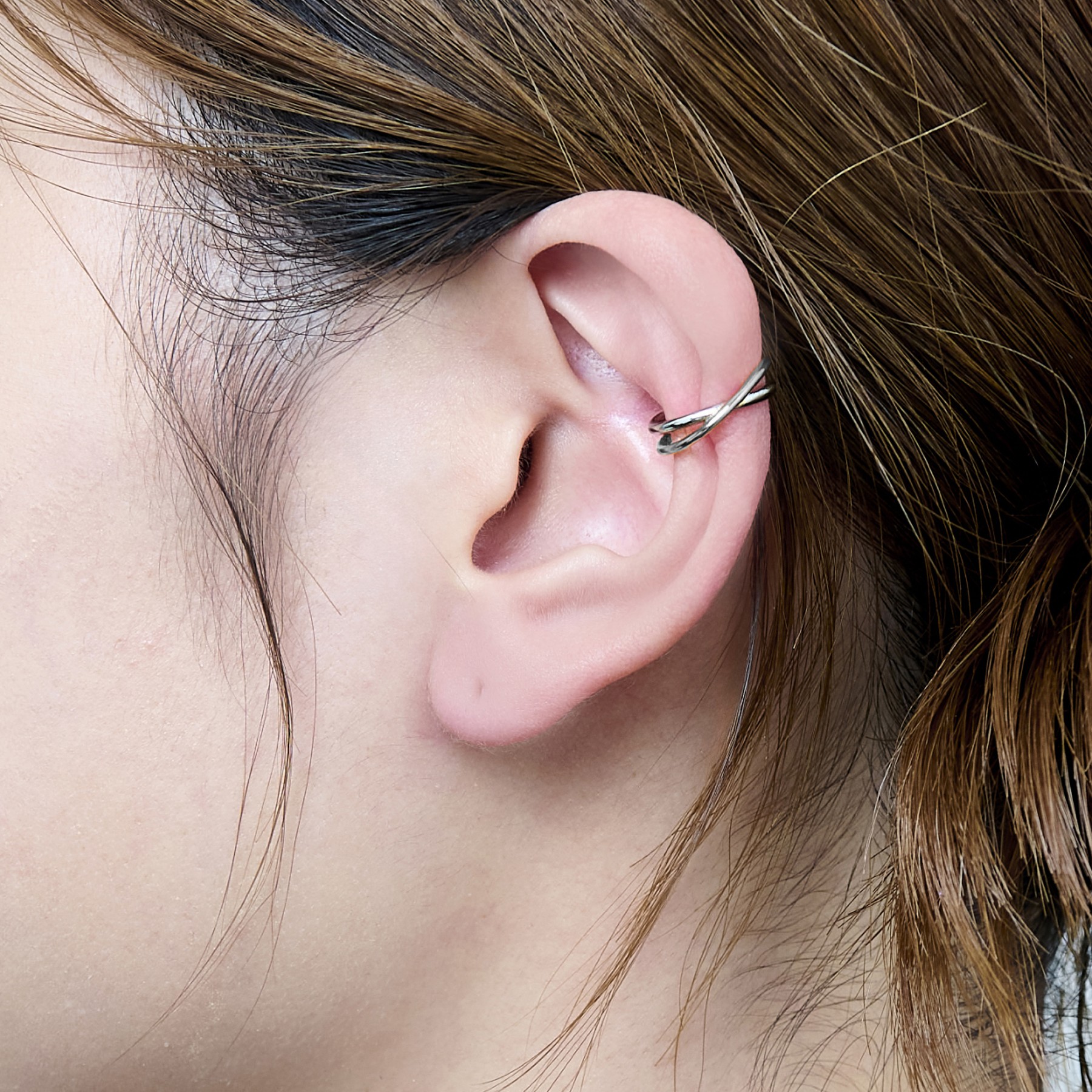 サージカルステンレス イヤーカフ TEC…