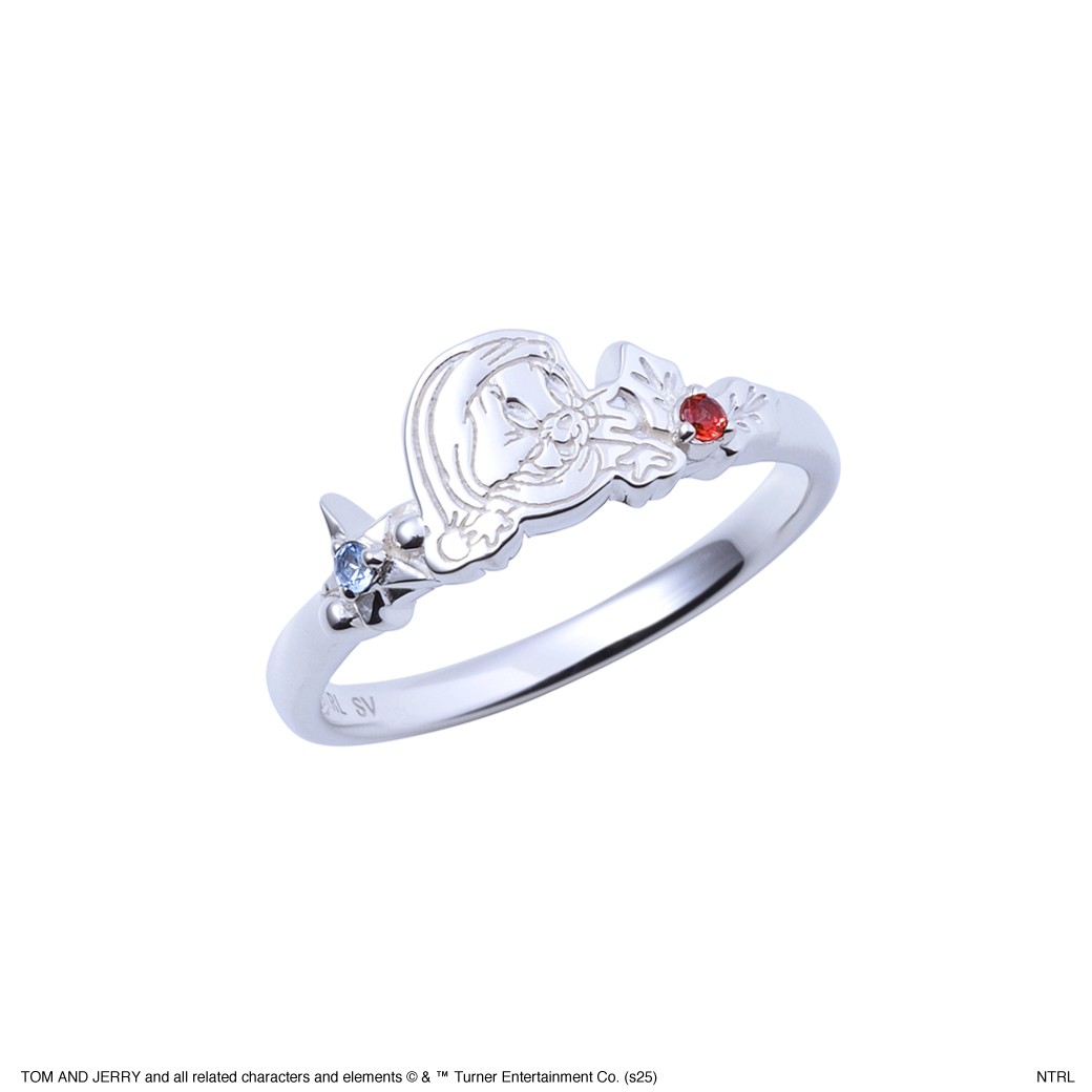 トムとジェリー×THE KISS　2025クリスマス限定リング  タフィー C-TJR205SVTU