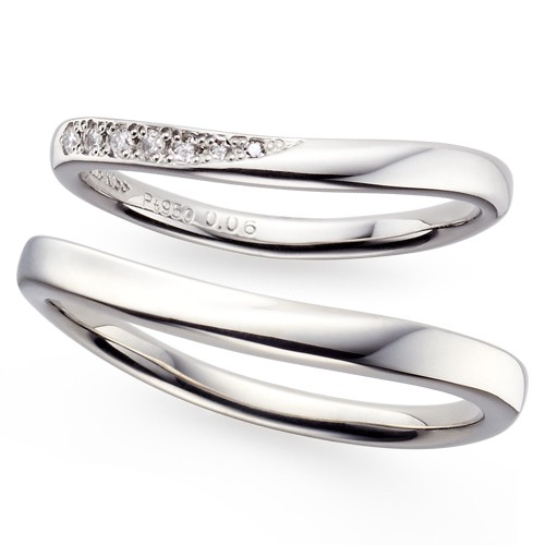 プラチナ マリッジリング 7061116051-7061116052