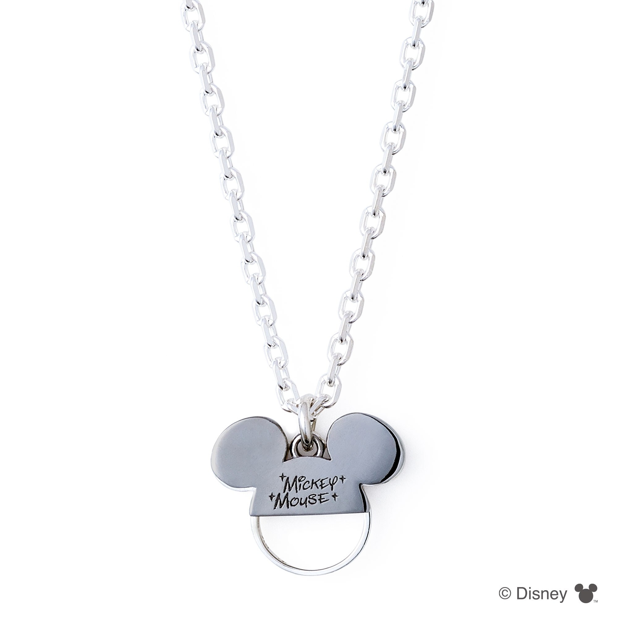 ディズニー ミッキーマウス / シルバー ネックレス DI-SN732
