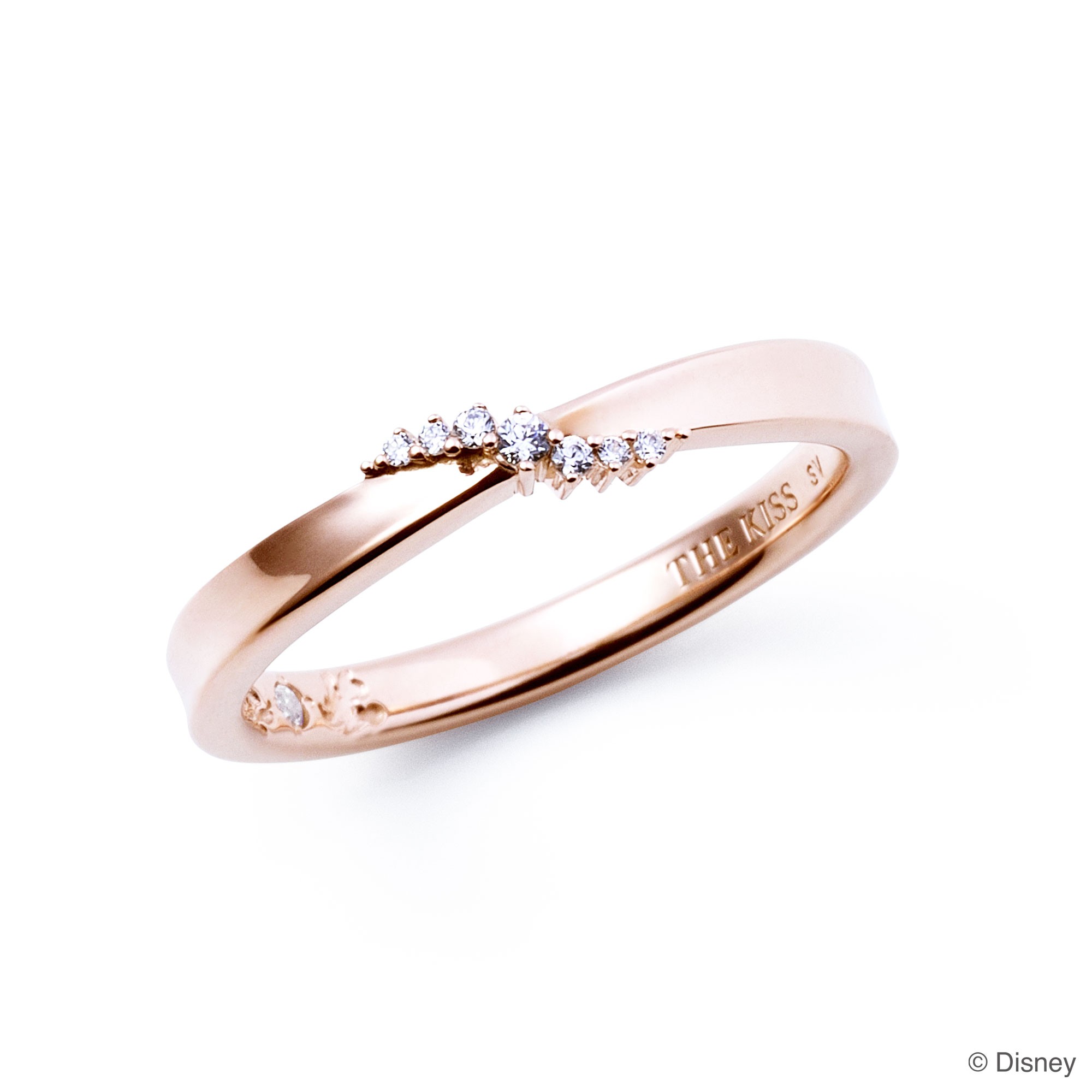 ディズニー ミッキー&ミニー / シルバー リング DI-SR528CZ