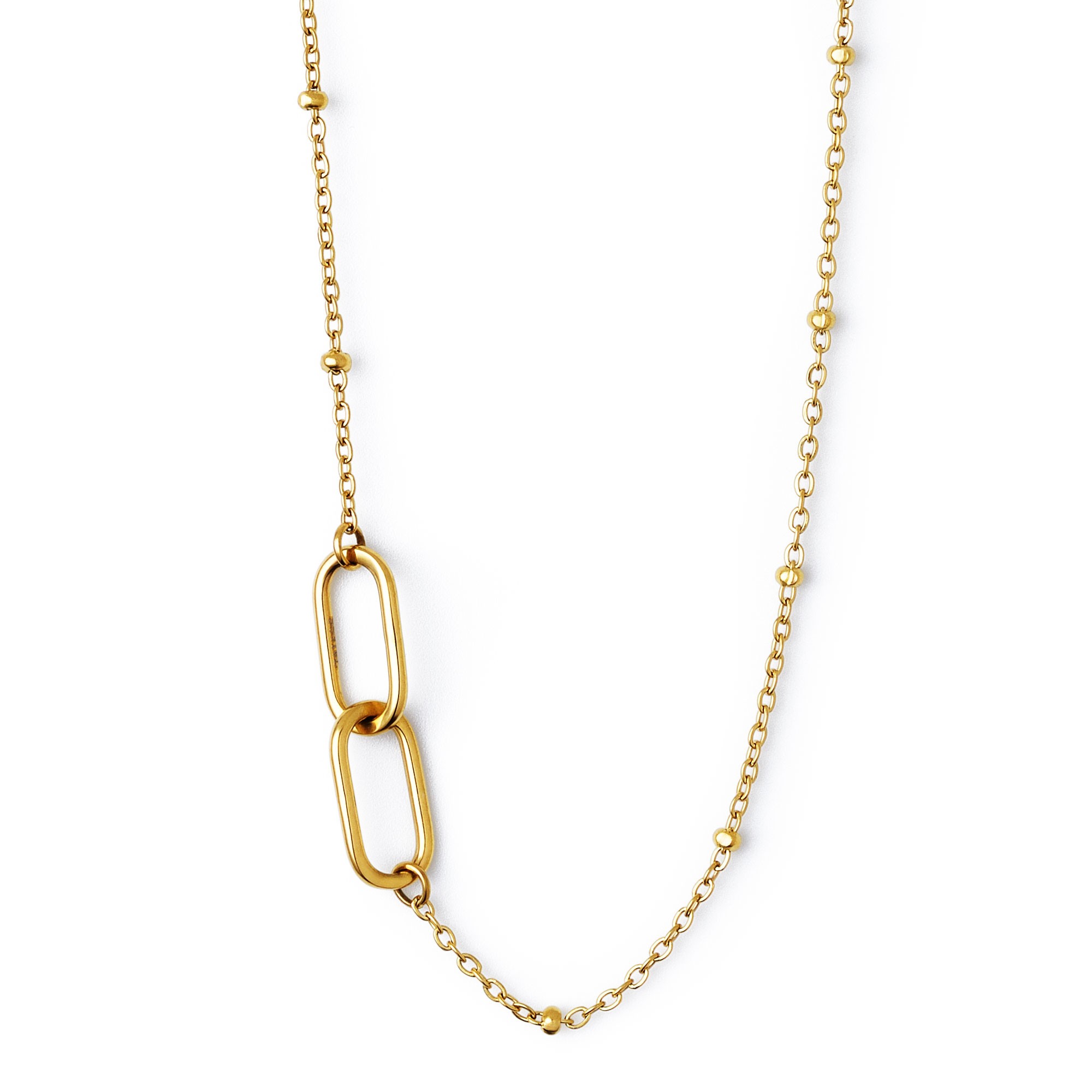 【Winter Collection】サージカルステンレス ネックレス TPD1012YE