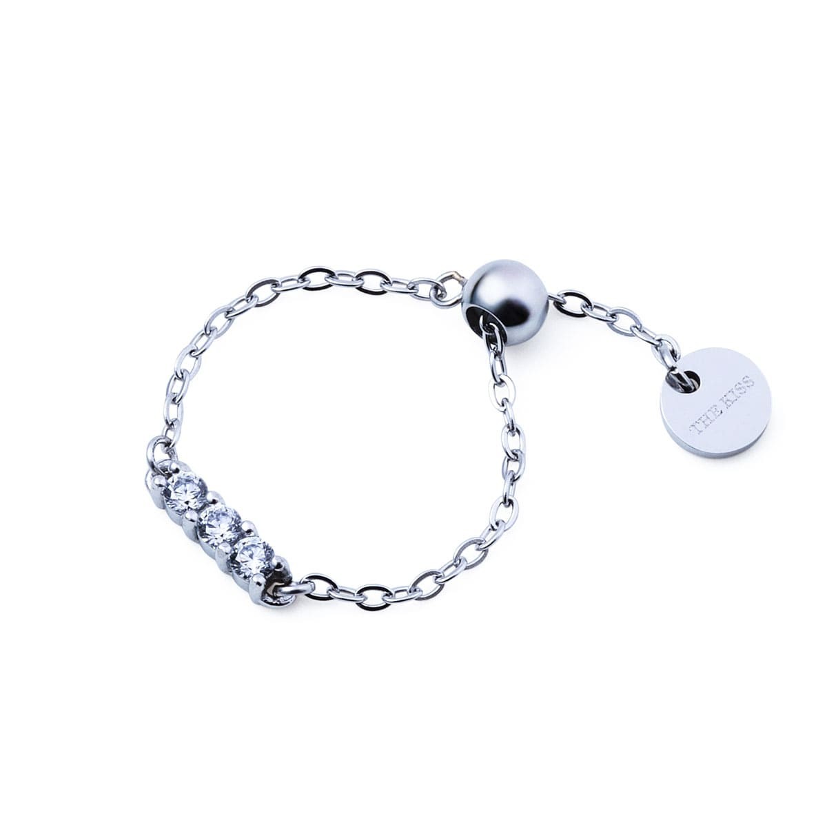 【Winter Collection2026】サージカルステンレス チェーンリング TR1082CZ