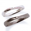 シルバー ペア リング SR1863DM-1854DM