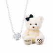 シルバー ネックレス /THE KISSオリジナルベア LOVE SPD7036CB-BEAR-LOVE-02-3000
