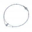【Winter Collection】サージカルステンレス ブレスレット TBR1007CZ
