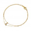 【Winter Collection】サージカルステンレス ブレスレット TBR1007YECZ