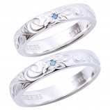 シルバー ペア リング  SR1561B…