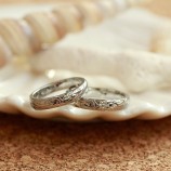 サージカルステンレス ペア リング L-…