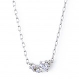 シルバーネックレス SPD1057CZ
