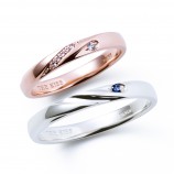 シルバー ペア リング SR1562CZ…