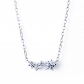 シルバー ネックレス   SPD1430CZ