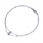 【Winter Collection】サージカルステンレス ブレスレット TBR1007CZ