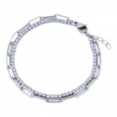 ステンレス ブレスレット TBR2009CZ