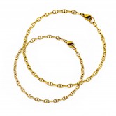 ステンレス ペア ブレスレット TBR2012YE-P