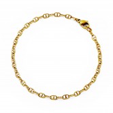 ステンレス ブレスレット TBR2012YE-18