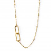 【Winter Collection】サージカルステンレス ネックレス TPD1012YE