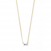 【Winter Collection2026】サージカルステンレス ネックレス TPD1016YE-CZ