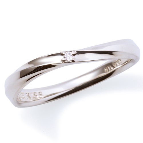 THE KISS K-R2207WG ホワイトゴールドリング ホワイトゴールド リング K-R2302WG｜THE KISS（ザ・キッス