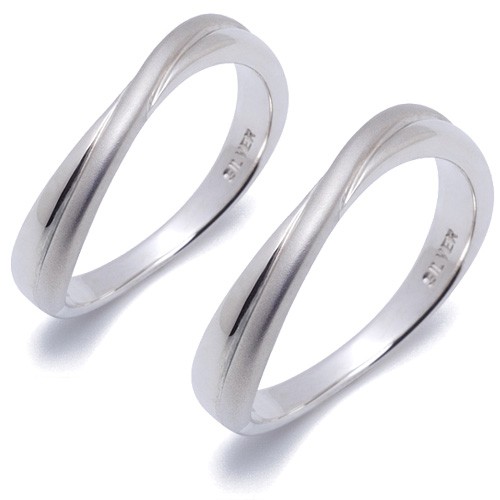 セミオーダー シルバー ペア リング BD-R1502SV-P｜THE KISS（ザ