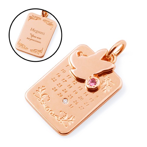 ディズニー ミッキーマウス / ゴールド ペンダントトップ DI