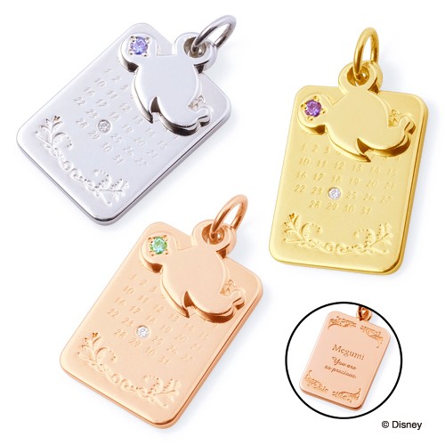 ディズニー ミニーマウス / シルバー ペンダントトップ DI-BAN0800-SV