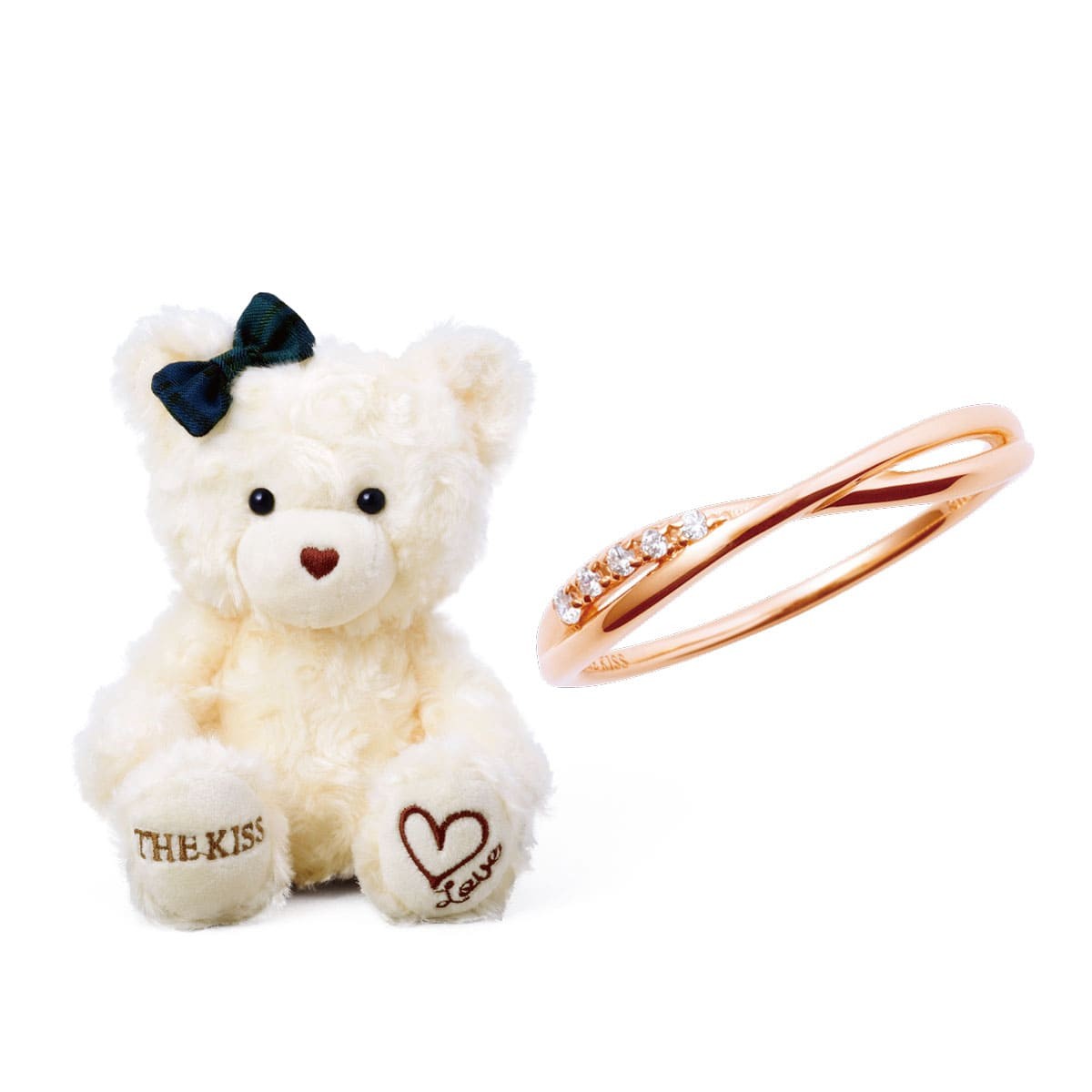 THE KISSオリジナルベア LOVE BEAR-LOVE-02-5000｜THE KISS（ザ