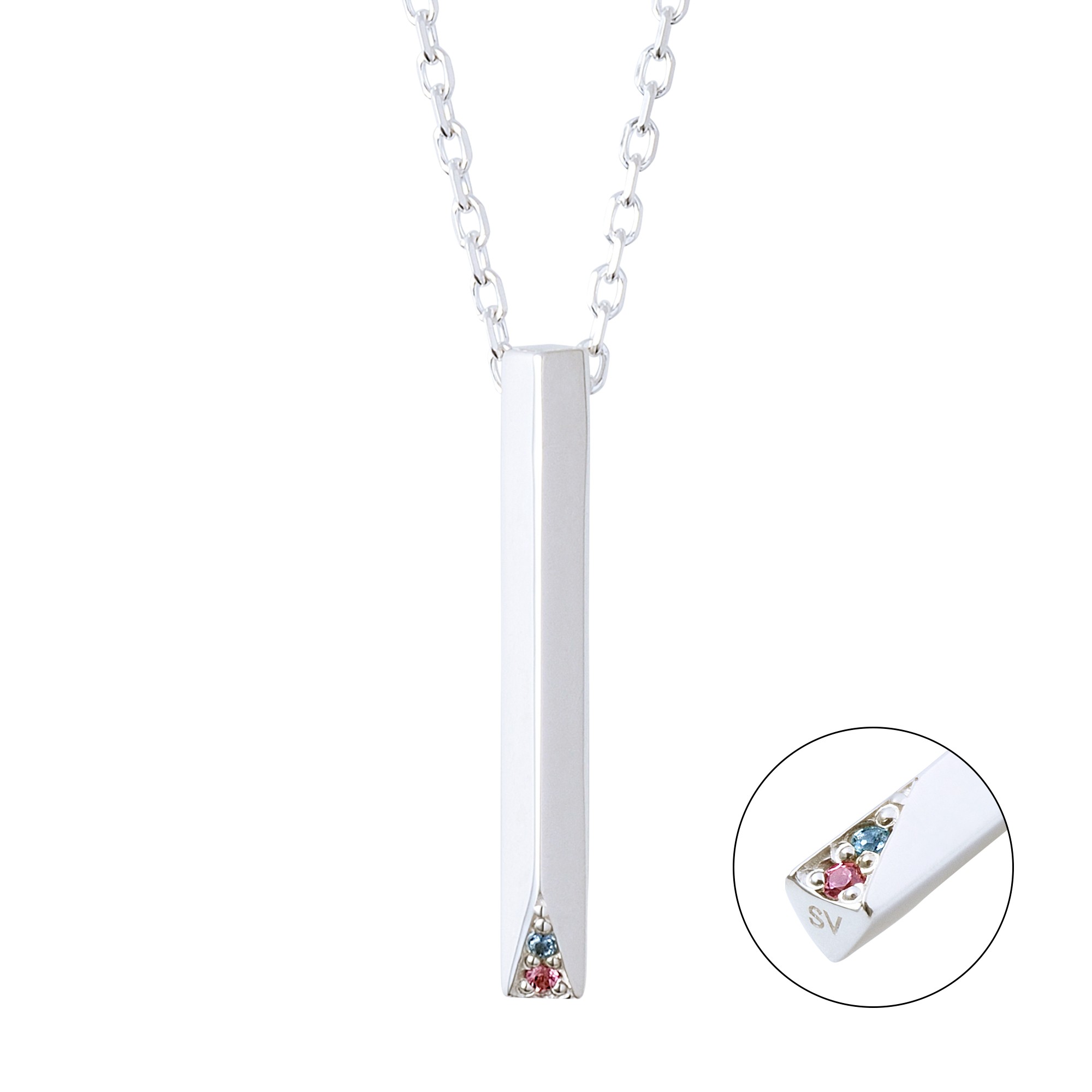 Web限定】シルバー ネックレス SPD1428CZ｜THE KISS（ザ・キッス
