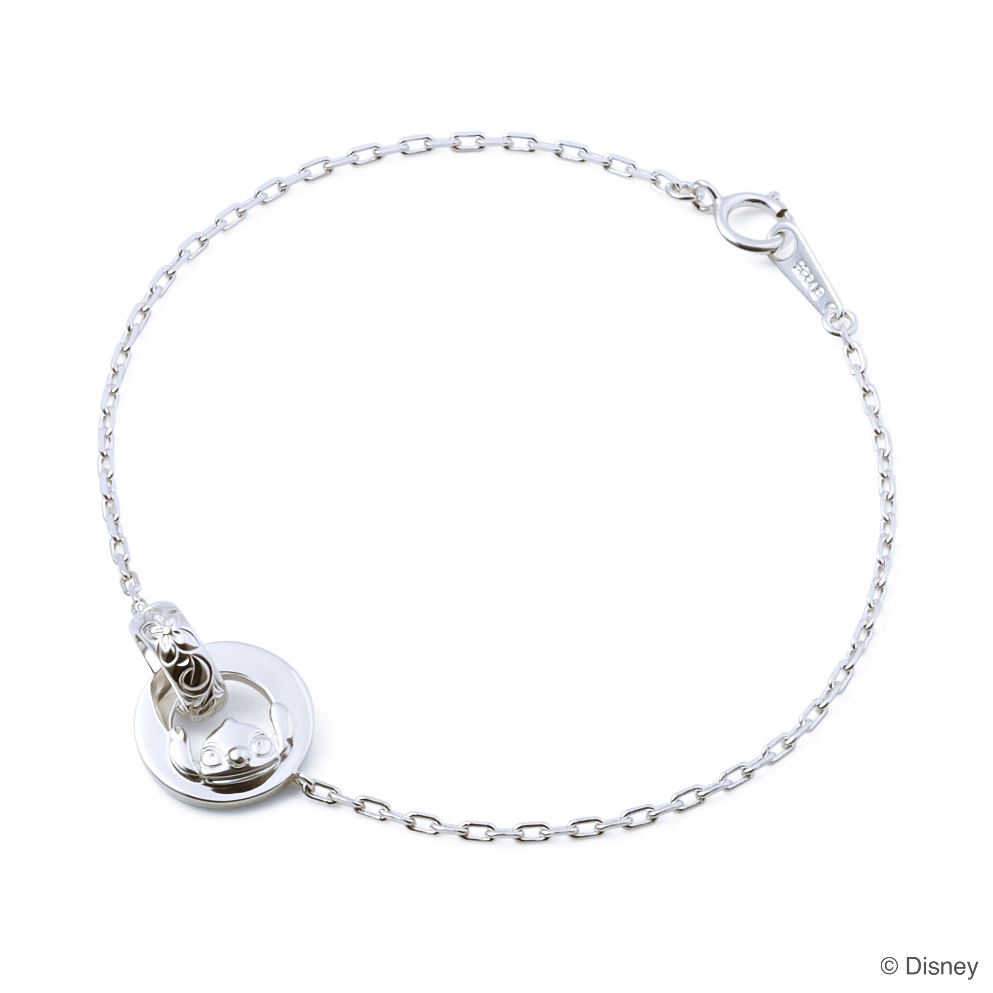 e.m.　Disney　シルバーブレスレット di-sbr701.jpg