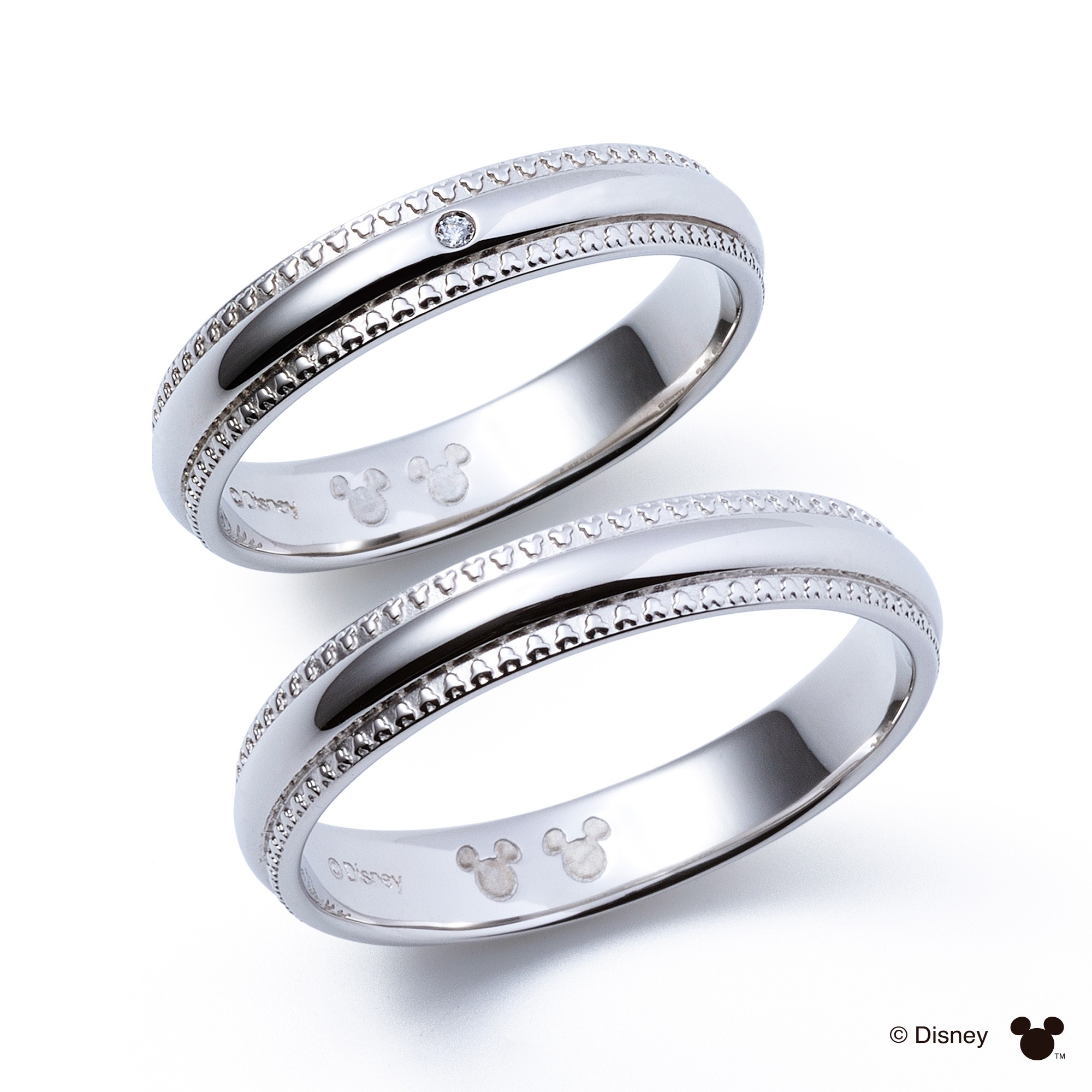 ディズニープリンセス シンデレラ / プラチナ マリッジ リング