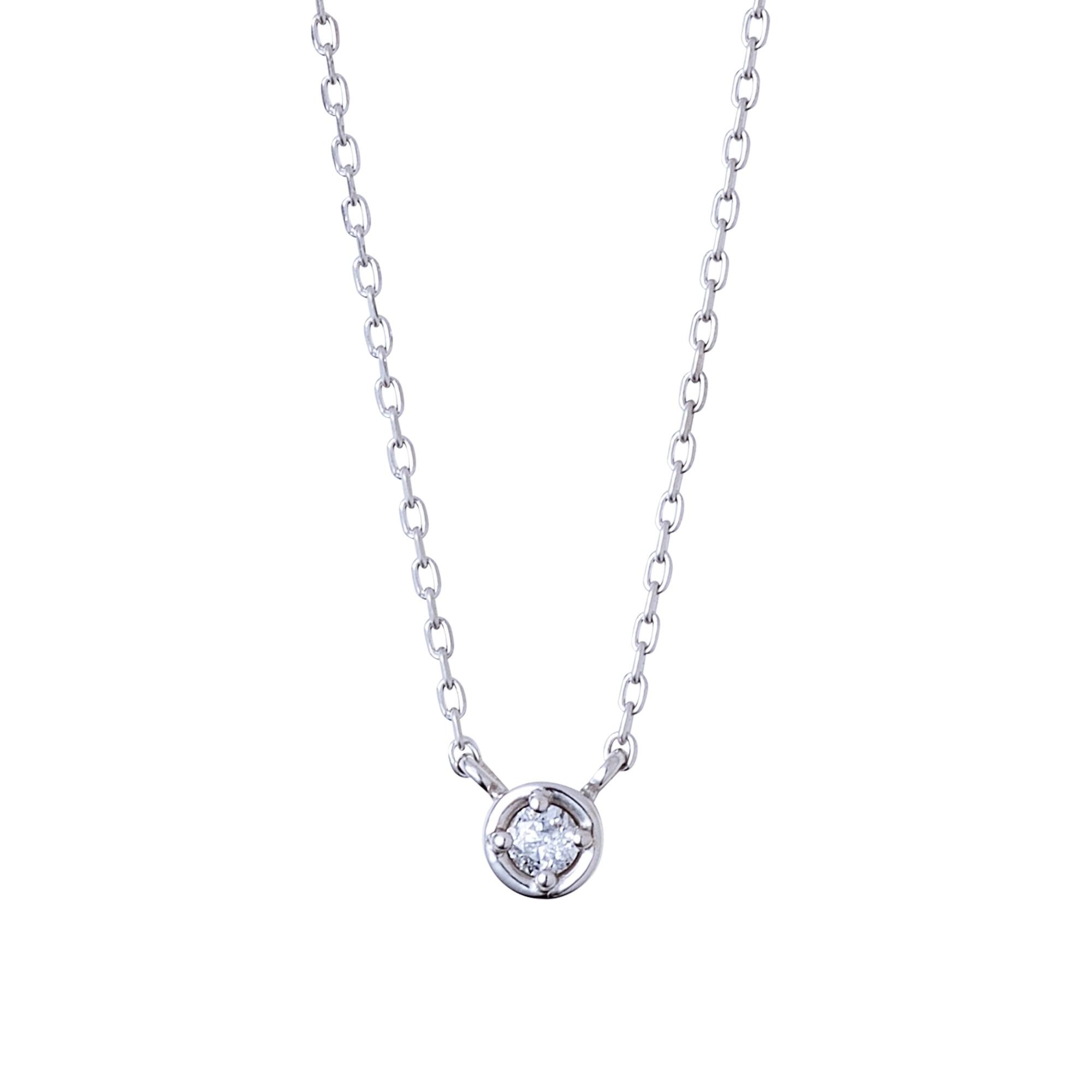 アクセサリー K イエローゴールド ネックレス K-N504YG｜THE KISS（ザ・キッス