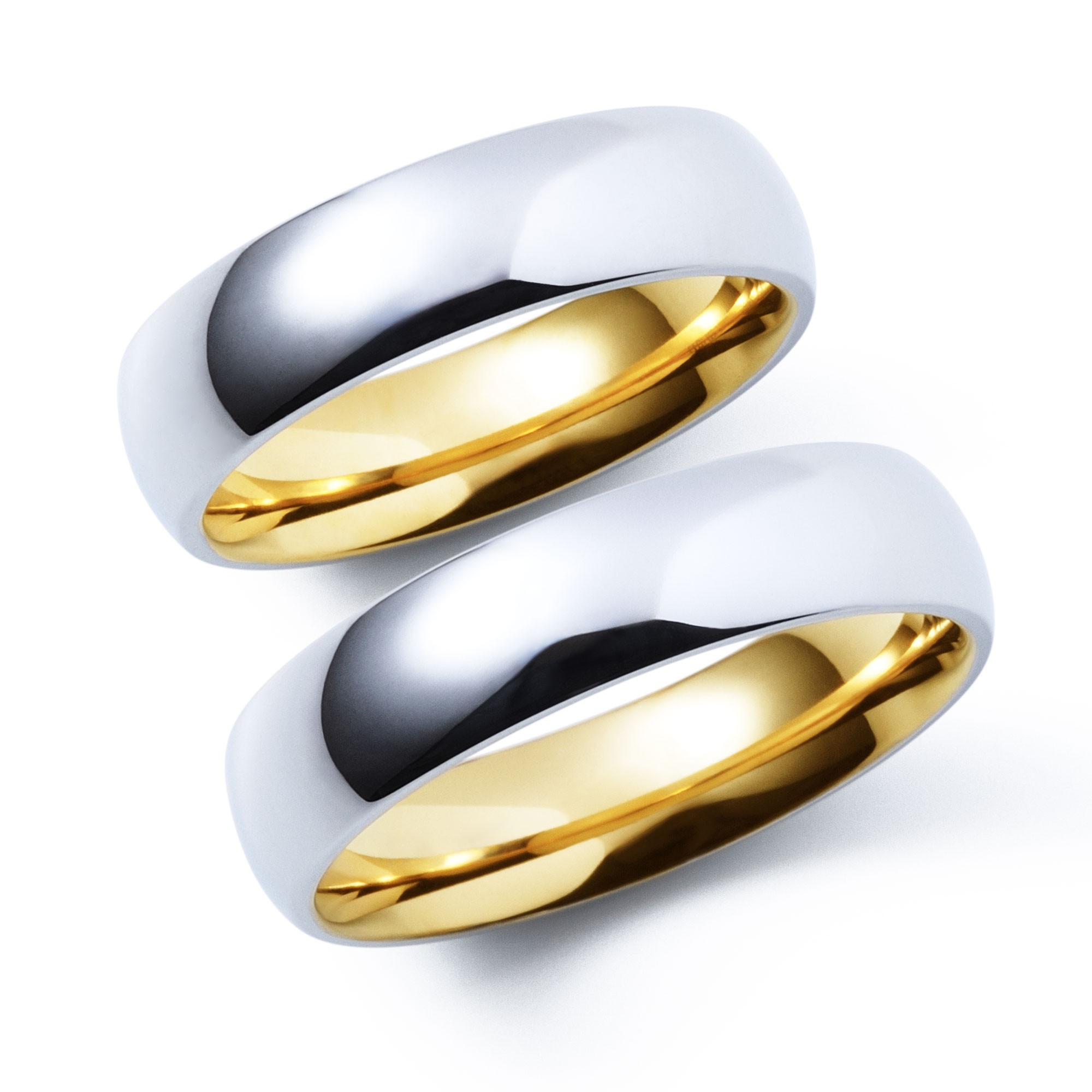 ピンクゴールド＆ホワイトゴールド ペア リング K-R2201PG