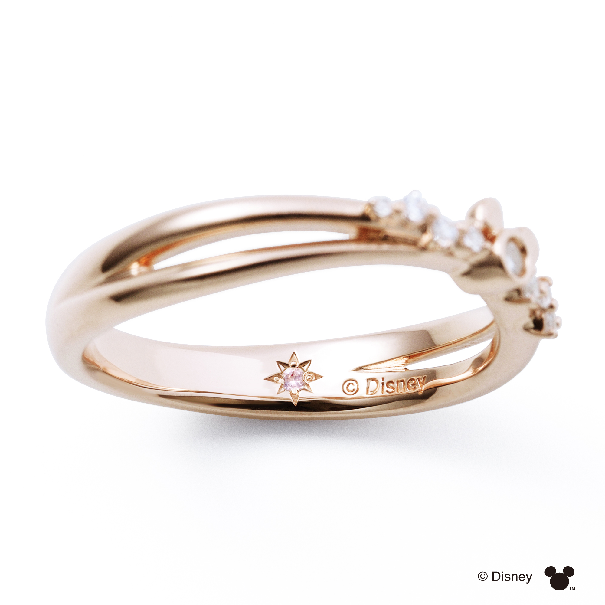 【2022年クリスマス限定】 ディズニー ミッキー & ミニー / シルバー ペア リング