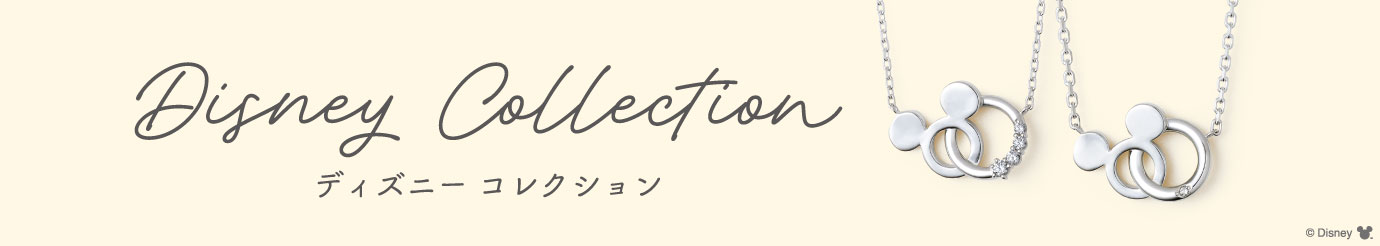 ディズニーコレクションのペアネックレス