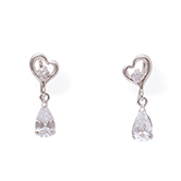 ピンクゴールド イヤリング AL-E003CB